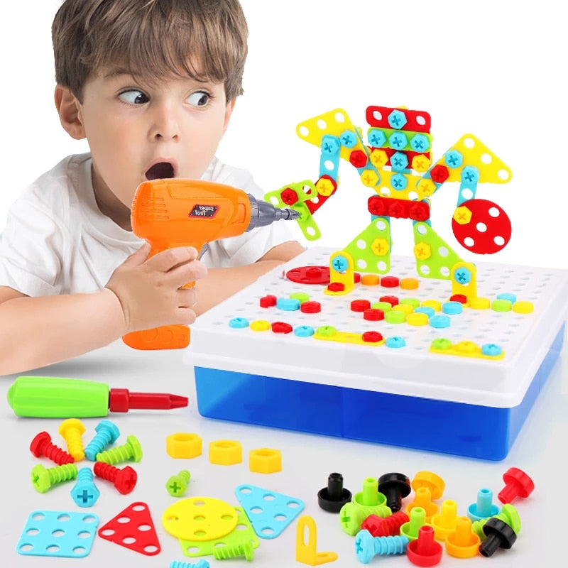 Toy Drill Screwdriver for Kids