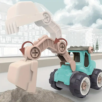 Juego de Vehículos de Ingeniería en Miniatura de Bouw-Masters