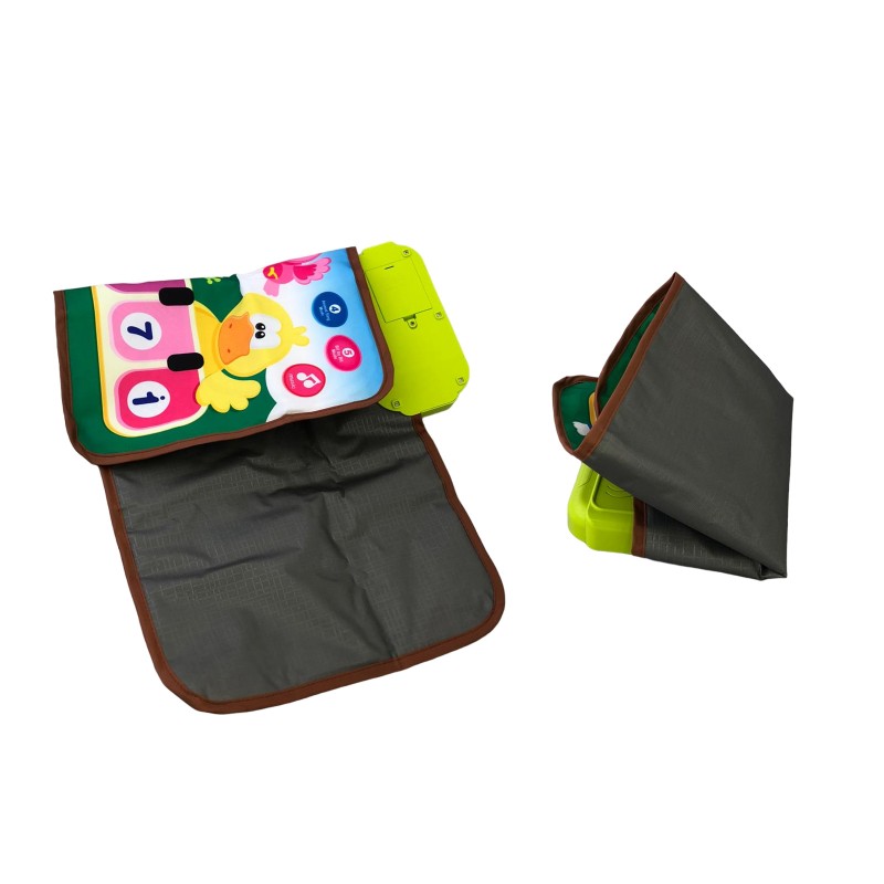 Fidtoy Piano Music Mat – Foldable Musical Floor Play Mat for Kids