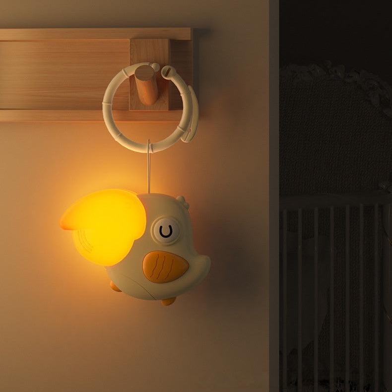 Fidtoy Bird Night Baby Lamp with Sound – Musical Toucan Night Light for Babies, Nursery Sleep Light & Soothing Bedside Lamp