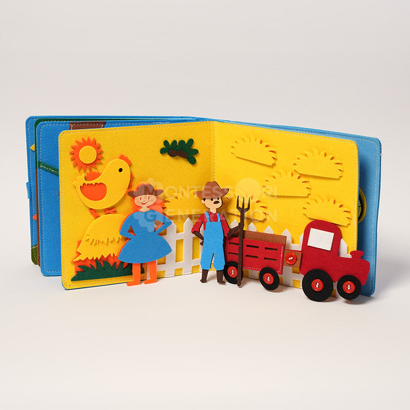 Montessori Farm Busy Book