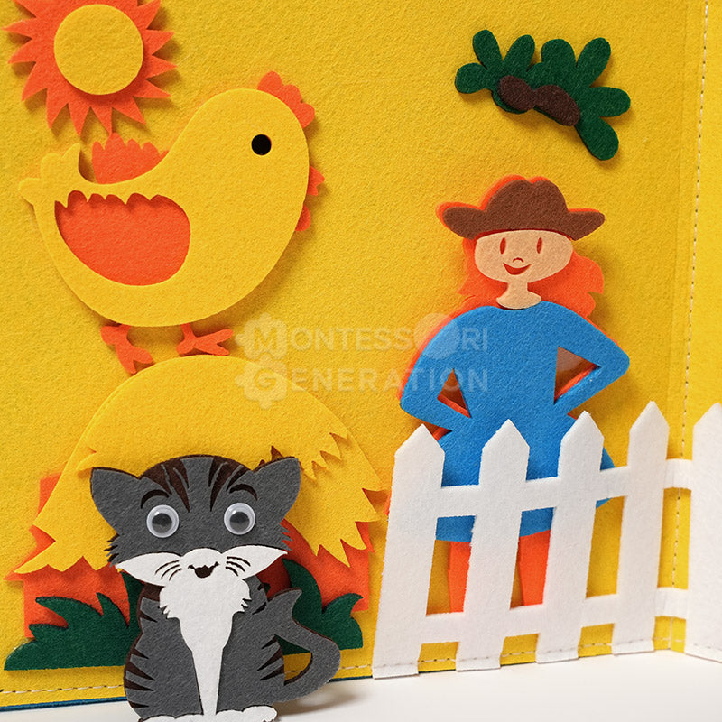 Montessori Farm Busy Book