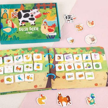 Busy Book Learning Toy