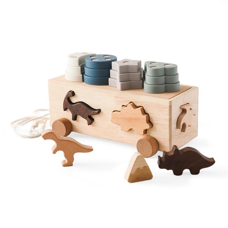 Wooden Multifunctional Early Education Puzzle Toys for Kids | Autism-Friendly Learning & Sensory Play
