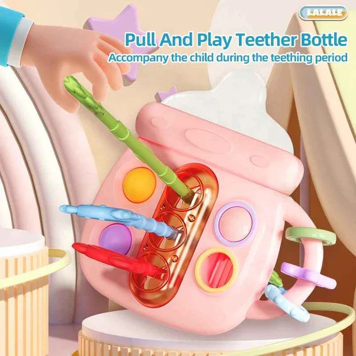 Bottle Shaped Pull String Toy