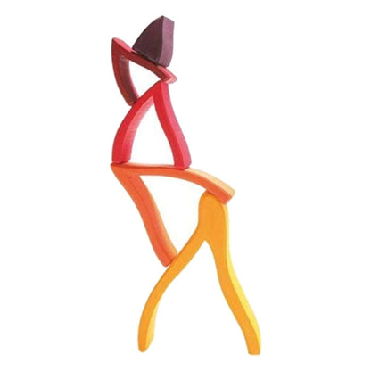 Wooden Fire Blocks - Open ended wooden toys