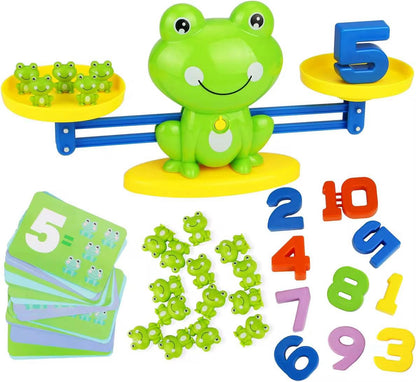 Frog Balance Scale – Fun Math Counting and Addition Game for Kids
