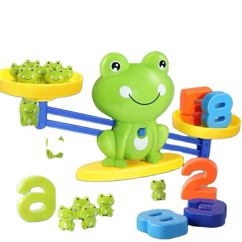 Frog Balance Scale – Fun Math Counting and Addition Game for Kids