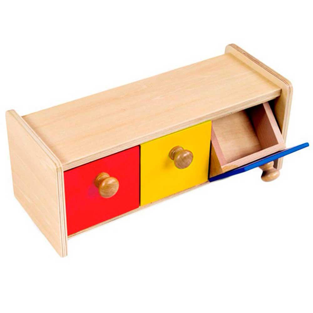 Montessori Box with Bin Toddler Activity Toy