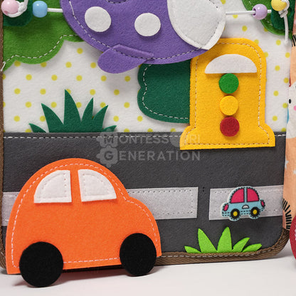 Montessori Genius Giraffe Book