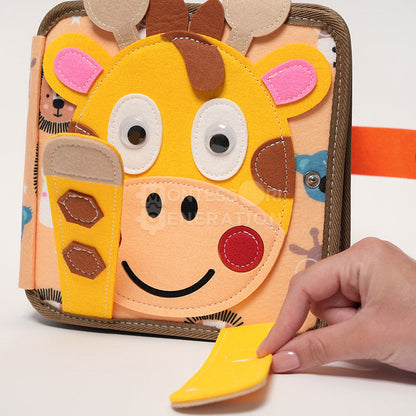 Montessori Genius Giraffe Book