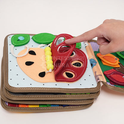 Montessori Genius Giraffe Book