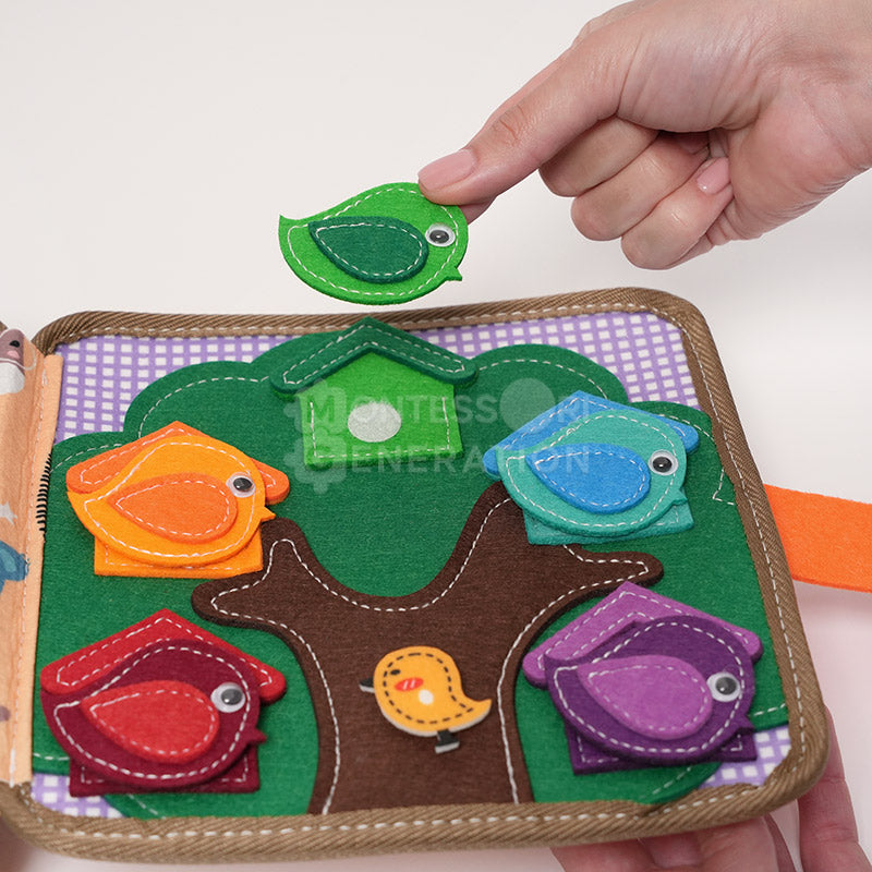 Montessori Genius Giraffe Book