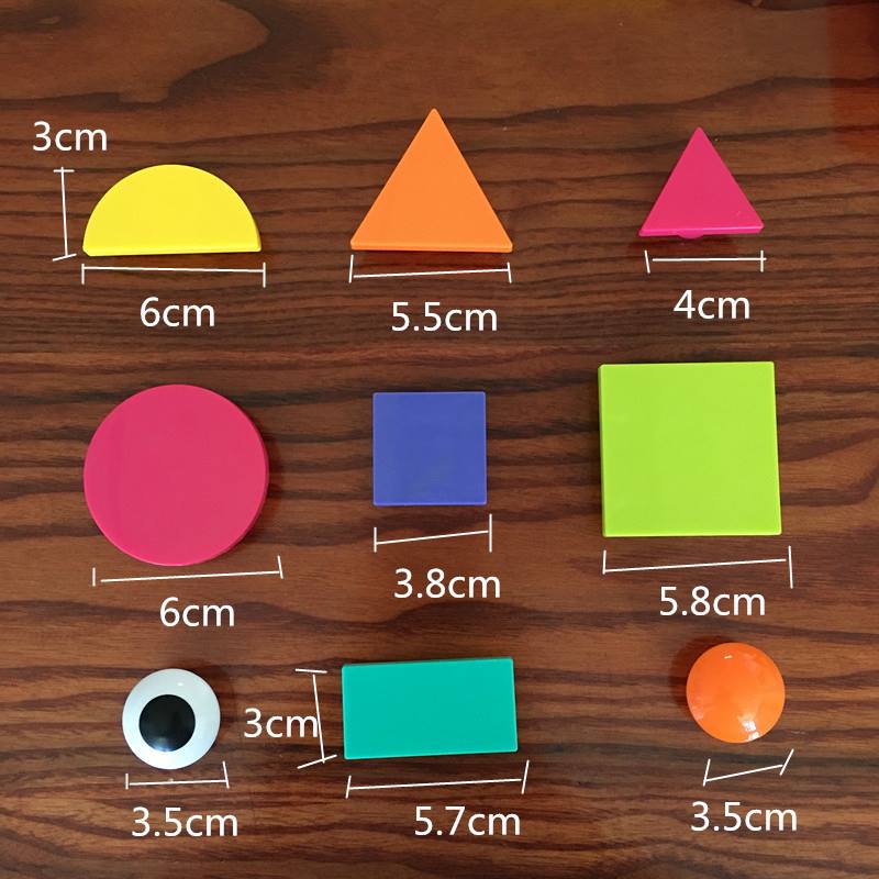 12 in 1 Creative Button Geometry Art