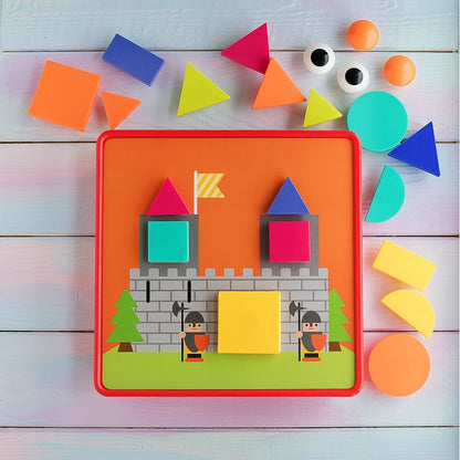 12 in 1 Creative Button Geometry Art