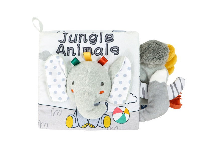 Montessori Baby Sensory Cloth Book