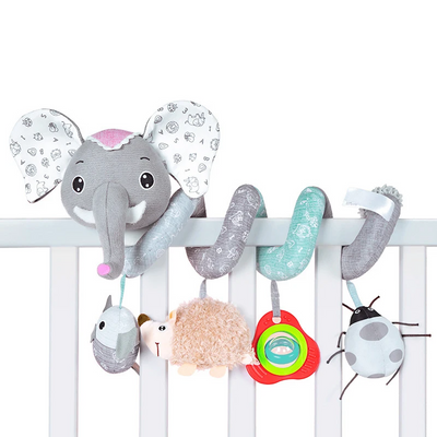 Baby Spiral Toy™ - Autostoel & Kinderwagen Speelgoed