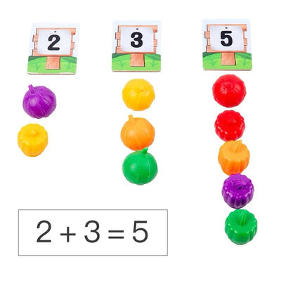 Jeu de tri de légumes et de fruits de la ferme – Apprenez les couleurs, les chiffres et les catégories