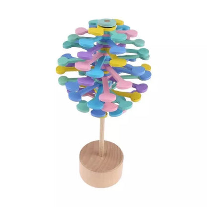 Wooden Tree Spinner- Sensory toys