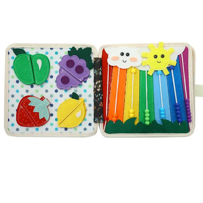 Hedgehog’s Learning Adventure Quiet Montessori Book