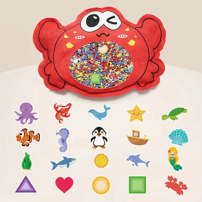 Ensemble de jouets sensoriels cache-cache - Amusant et éducatif pour les enfants de 3 ans et plus