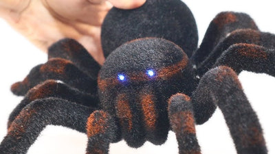 Fidtoy Jouet Araignée Tarentule Télécommandée – Araignée réaliste qui bouge pour enfants de 8 ans et plus