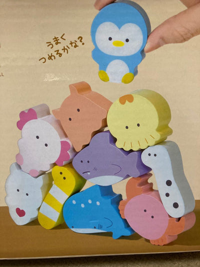 Premium Wooden Marine Animal Balancing Blocks