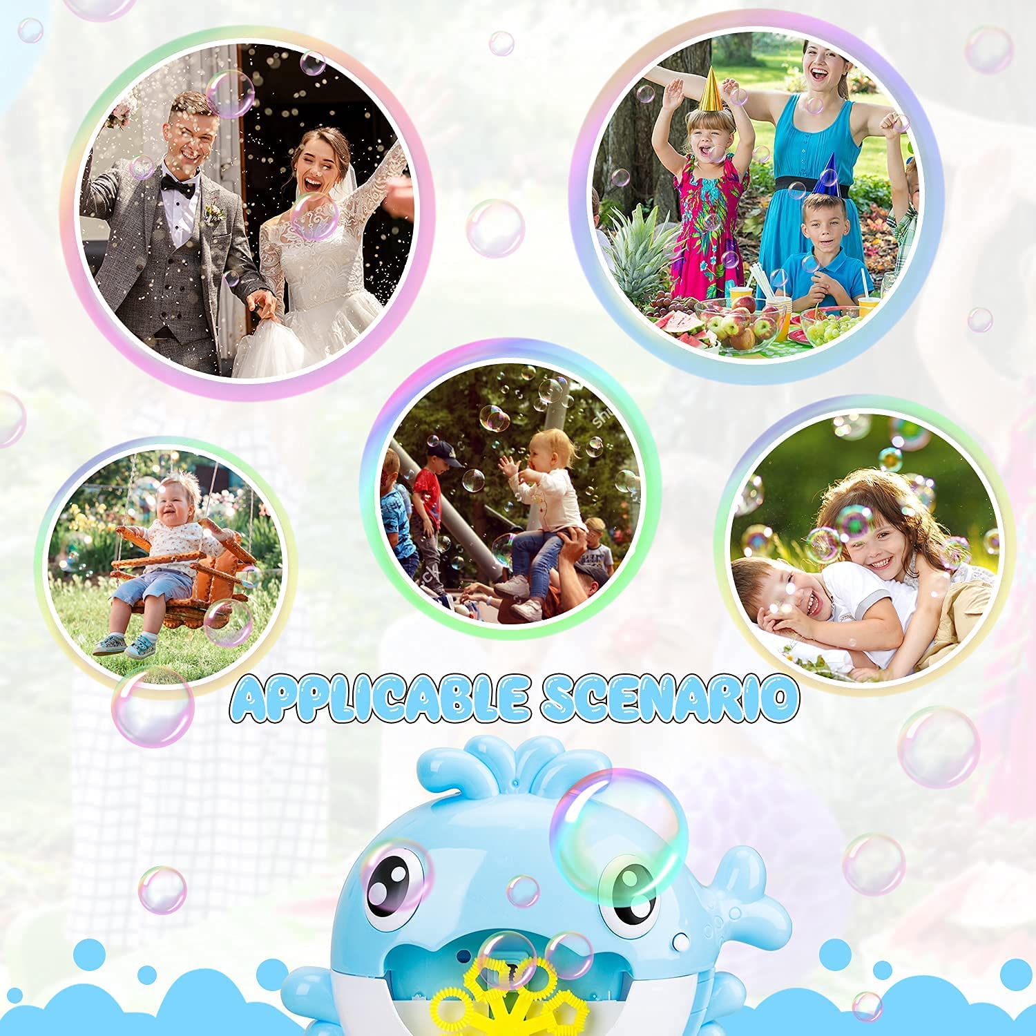 Bubble Machine for Kids