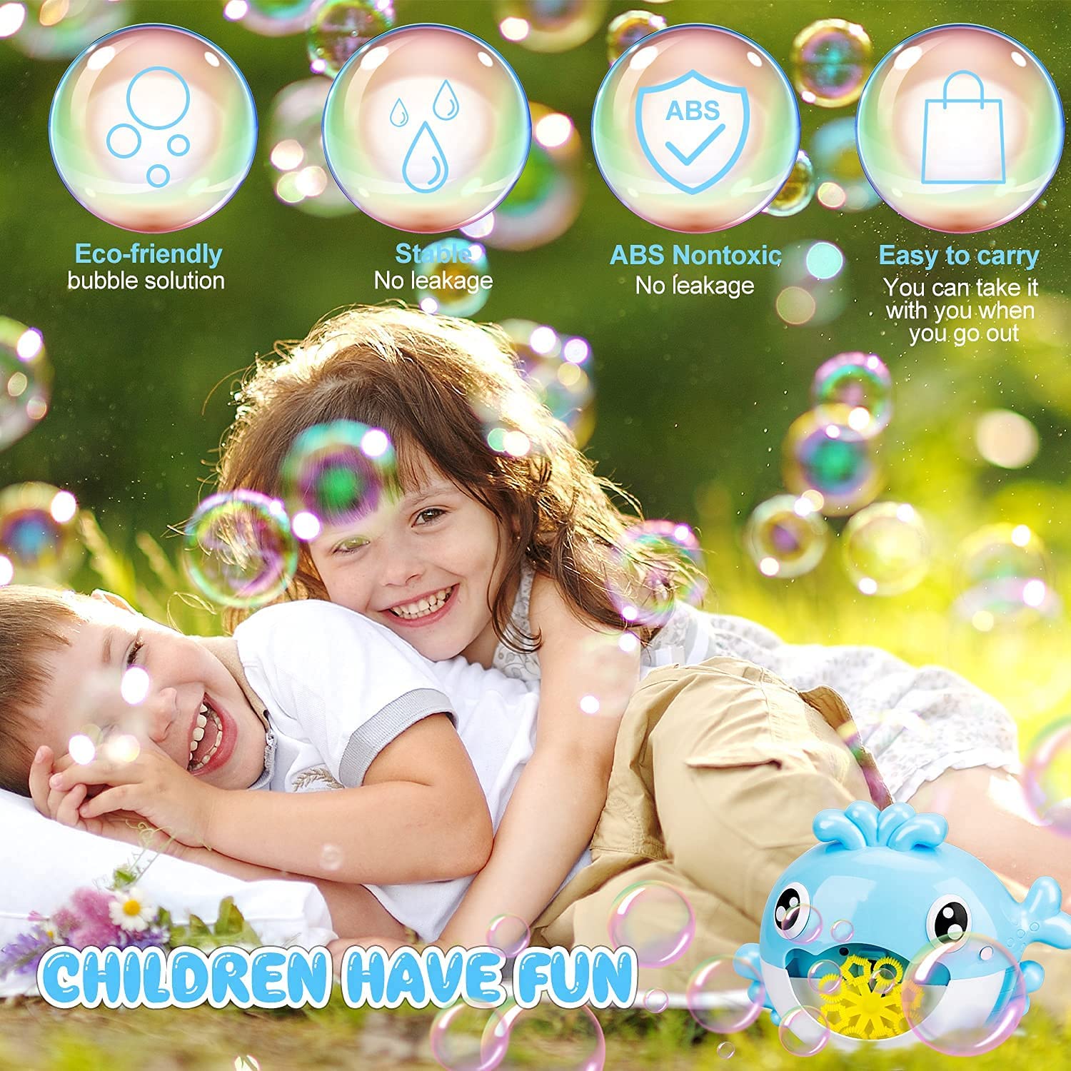 Bubble Machine for Kids