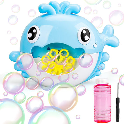 Fidtoy Whale & Crab Bubble Bath Toy for Kids with Music and Bubbles