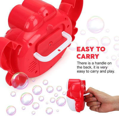 Fidtoy Whale & Crab Bubble Bath Toy for Kids with Music and Bubbles