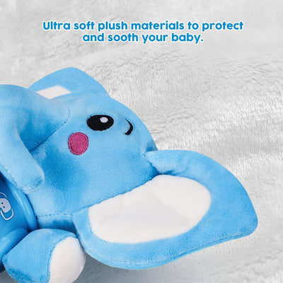 Fidtoy Musical Elephant Plush Baby Toy with Lights and Sounds