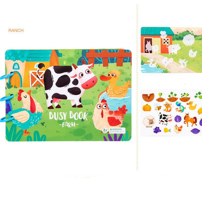 Busy Book - Montessori Educational Toy
