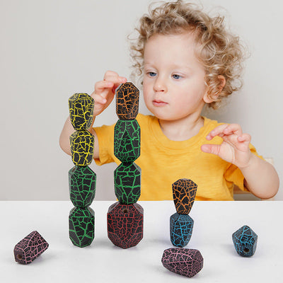 Bloques de cactus de madera - Los mejores juguetes de juego libre