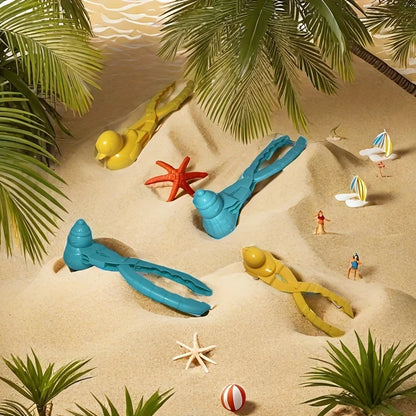 Cartoon Tool™ – Sneeuwbal en Zandfiguren maken – Clip