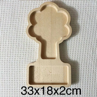 Wooden Tree Sensory Play Tray-Open Ended Play