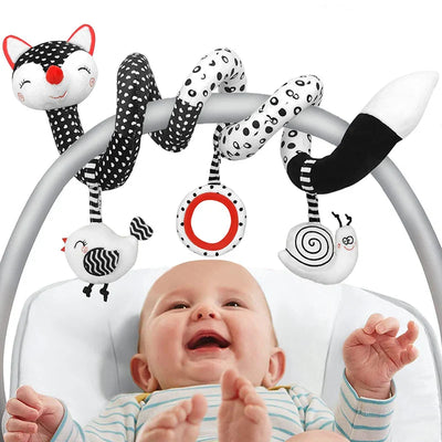 Baby Spiral Toy™ - Autostoel & Kinderwagen Speelgoed