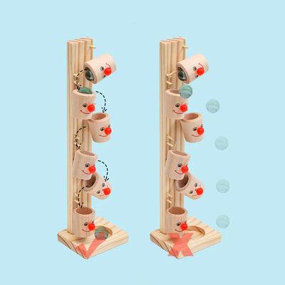 Clown Track™ – Rollen & Leren - Knikkerbaan Speelgoed