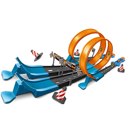 Double Race Track™ - Creatief & Leuk - Looping Racebaan