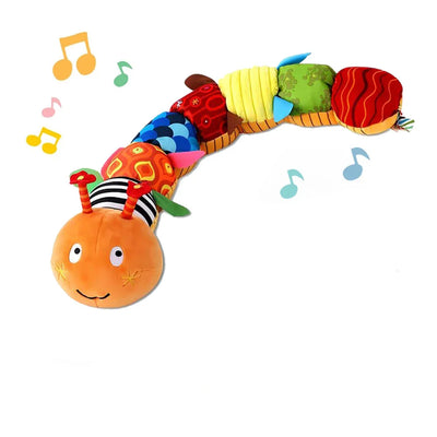 Crinkle Critter™ – Sonajero musical de peluche