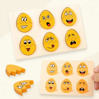 ExpressEggs – Apprendre à gérer ses émotions – Puzzle d'expressions faciales