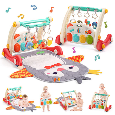 Gimnasio de actividades para bebés y andador de aprendizaje Fidtoy