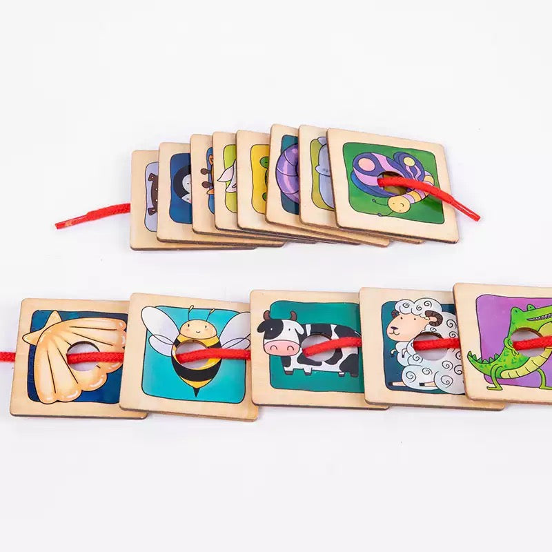 Animal Skin Matching Puzzle- Fine motor skills toys