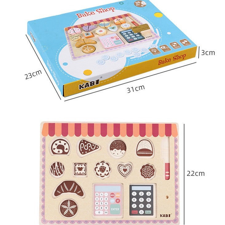 Wooden Bake Shop - Open Ended Wooden Toys