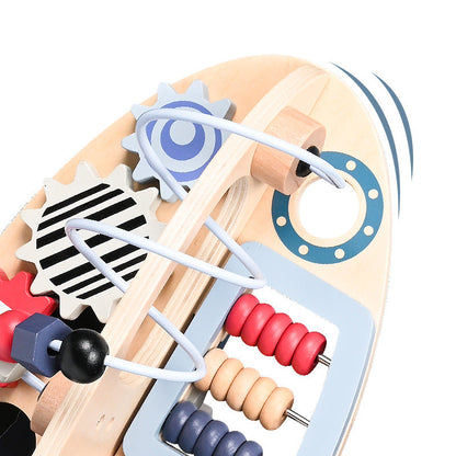 Wooden Multifunction Rocket - Best Fine Motor Toys