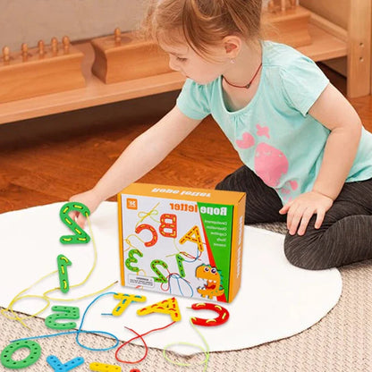 Cognitive Thread Toy™ – Slimme Lijntjes – Peuter Ontwikkelingsspel