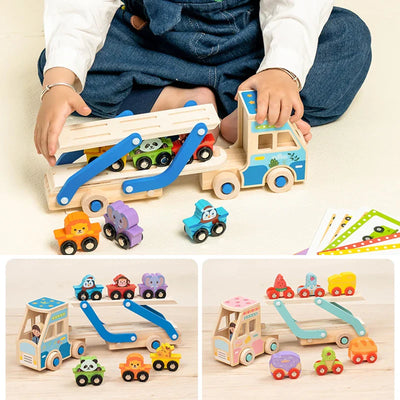 CargoMatch – Créatif & Éducatif – Camion en bois