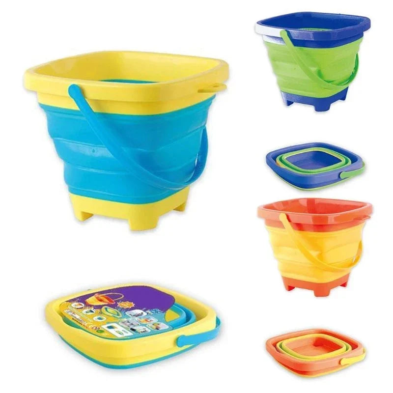 Foldable Bucket™ - Vouwbaar Vakantieplezier - Opvouwbare emmer
