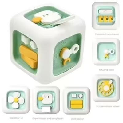 Cube Senses Toy™ - Educativo y Divertido - Juguete Sensorial Cubo