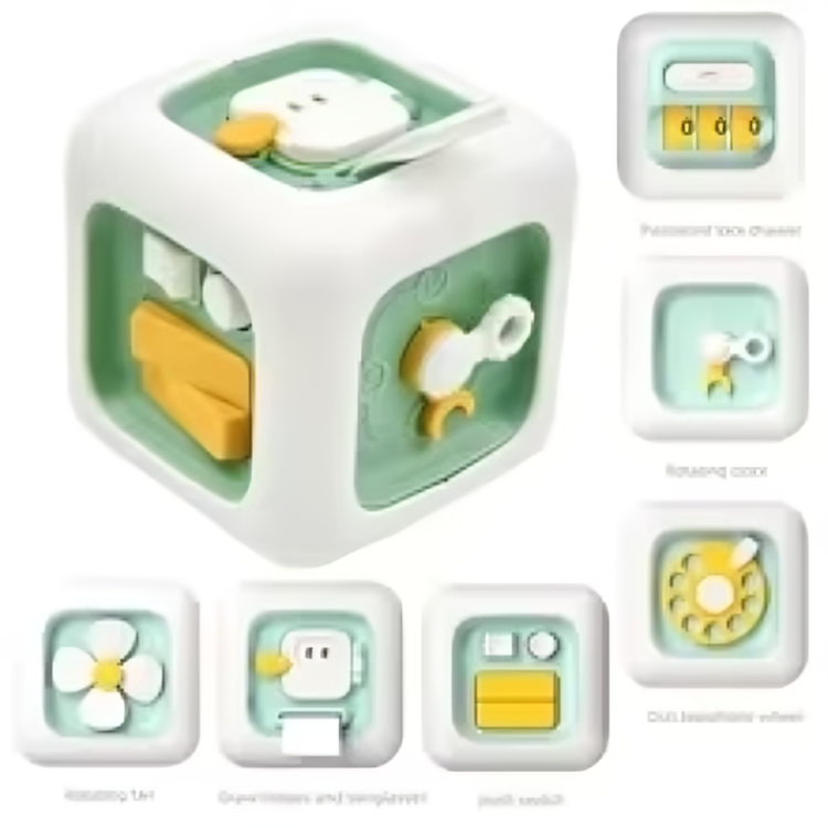 Cube Senses Toy™ - Leerzaam & Leuk - Kubus Zintuigen Speelgoed